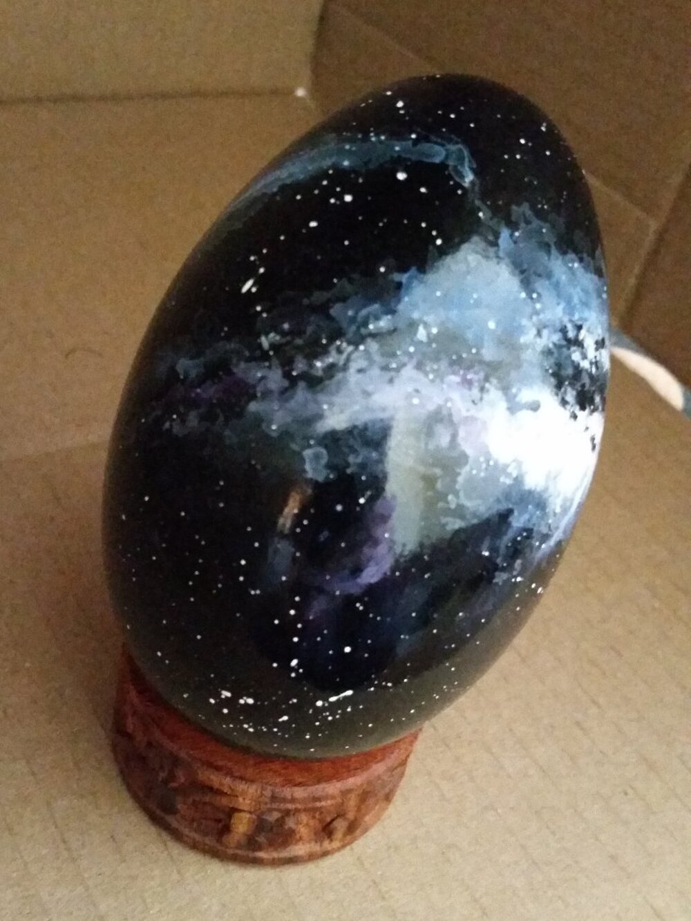 Vintage Villari '99 Decorative Celestial Egg